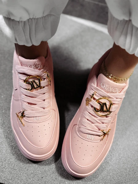 Buty damskie OLAVOGA HEELY 2025 róż - maWer Fashion