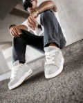 Buty męskie sneakersy OLAVOGA AUTHENTIC 2025 szare - maWer Fashion