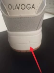 OUTLET Buty męskie sneakersy OLAVOGA AUTHENTIC 2025 szare - produkt ze skazą