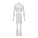Komplet damski OLAVOGA CALMIN 2026 ecru - maWer Fashion