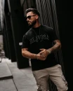T-shirt męski OLAVOGA GIVENCE 2026 czarny - maWer Fashion