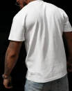 T-shirt męski OLAVOGA GIVENCE 2026 ecru - maWer Fashion