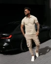 T-shirt męski OLAVOGA BALARDI 2026 oliwkowy - maWer Fashion