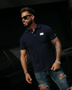 T-shirt męski OLAVOGA BALARDI 2026 granatowy