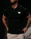 T-shirt męski OLAVOGA BALARDI 2026 czarny - maWer Fashion