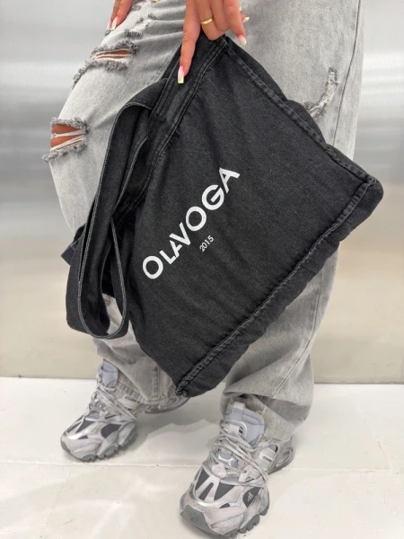 Torebka damska OLAVOGA TONI 2026 szara - maWer Fashion