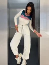 Bluzka damska OLAVOGA MALENA 2026 kremowa - maWer Fashion