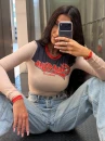 Bluzka damska OLAVOGA MALENA 2026 beż - maWer Fashion