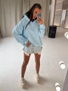 Bluza damska OLAVOGA SANTEA 2026 błękitna - maWer Fashion