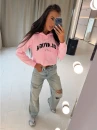 Bluza damska OLAVOGA SOVE 2026 różowa - maWer Fashion