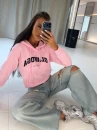 Bluza damska OLAVOGA SOVE 2026 różowa - maWer Fashion