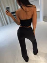Komplet damski OLAVOGA VERMELLE 2026 czarny - mawer Fashion