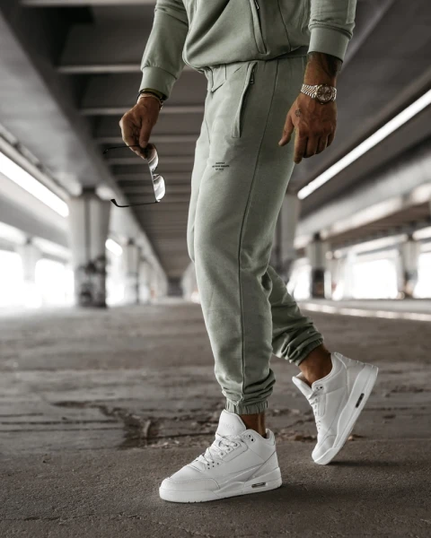 Spodnie męskie OLAVOGA LEOTO PANTS 2026 oliwkowe - maWer Fashion