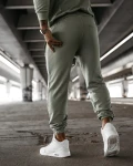 Spodnie męskie OLAVOGA LEOTO PANTS 2026 oliwkowe - maWer Fashion