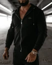 Bluza męska OLAVOGA LEOTO SWEATSHIRT 2026 czarna - maWer Fashion
