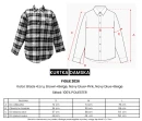 Kurtka damska OLAVOGA FIOLIE 2026 granat beż - maWer Fashion