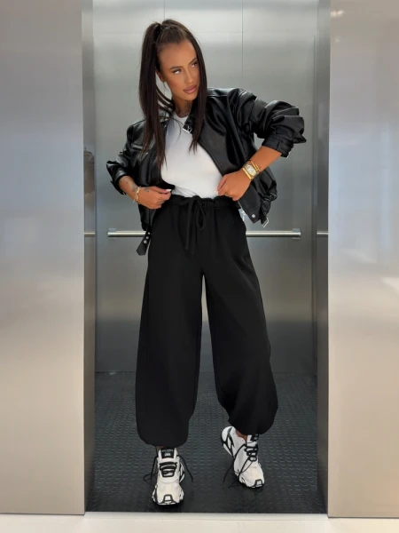 Spodnie damskie OLAVOGA SORENCE 2026 czarne - maWer Fashion