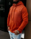 Bluza męska OLAVOGA NEVIR 2026 pomarańczowa - maWer Fashion