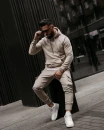 Bluza męska OLAVOGA NEVIR 2026 beż - maWer Fashion