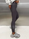 Legginsy damskie OLAVOGA GRIOS 2026 grafitowe - maWer Fashion