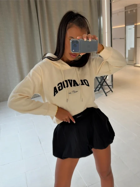 Spódnica OLAVOGA CAMISA 2026 czarna - maWer Fashion