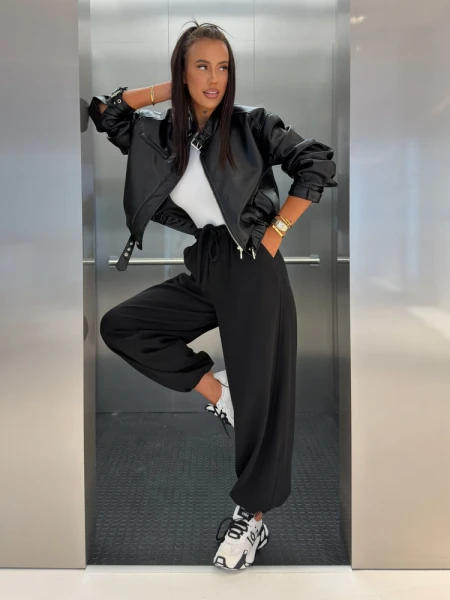 Kurtka damska OLAVOGA VIERA 2026 czarna - maWer Fashion