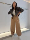 Kurtka damska OLAVOGA VIERA 2026 brąz - maWer Fashion