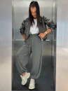 Kurtka damska OLAVOGA VIERA 2026 khaki - maWer Fashion
