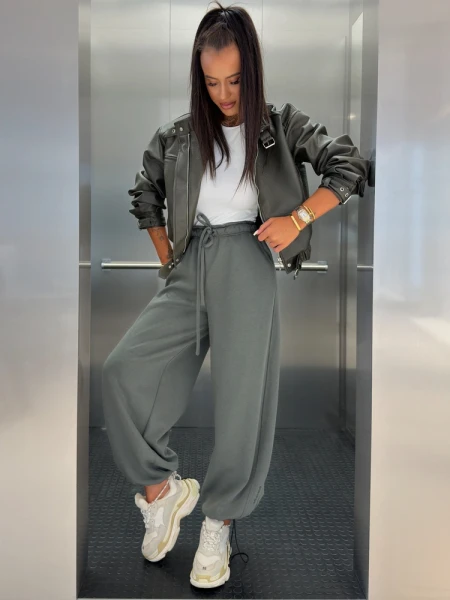 Kurtka damska OLAVOGA VIERA 2026 khaki - maWer Fashion