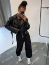 Kurtka damska ramoneska OLAVOGA MARELIA 2026 czarna - maWer Fashion