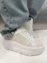Buty damskie sneakersy OLAVOGA VACANCY 2026 białe - maWer Fashion