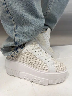 Buty damskie sneakersy OLAVOGA VACANCY 2026 białe