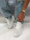 Buty damskie sneakersy OLAVOGA VACANCY 2026 białe - maWer Fashion