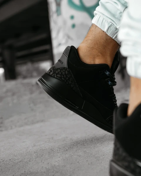 Buty męskie sneakersy OLAVOGA JOKERY 2026 czarne - maWer Fashion