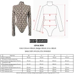 Body damskie OLAVOGA LOYAL 2026 brąz-czarny - maWer Fashion