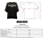 T-shirt damski OLAVOGA KALMA 2026 melanż - maWer Fashion