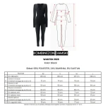 Kombinezon damski OLAVOGA WANTED 2026 czarny - maWer Fashion