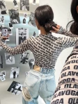Body damskie OLAVOGA LOYAL 2026 beż-czarny - maWer Fashion