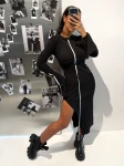 Sukienka OLAVOGA SAVIA 2026 czarna - maWer Fashion