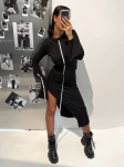 Sukienka OLAVOGA SAVIA 2026 czarna - maWer Fashion
