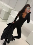 Kombinezon damski OLAVOGA WANTED 2026 czarny - maWer Fashion