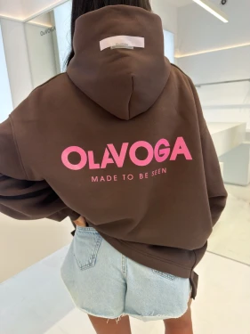 Bluza damska OLAVOGA AVIRA 2026 brąz