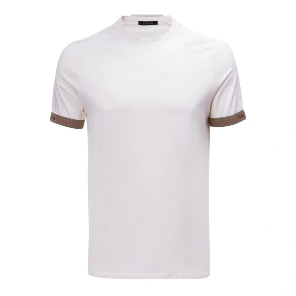 T-shirt męski OLAVOGA RAYSIER 2026 ecru - maWer Fashion