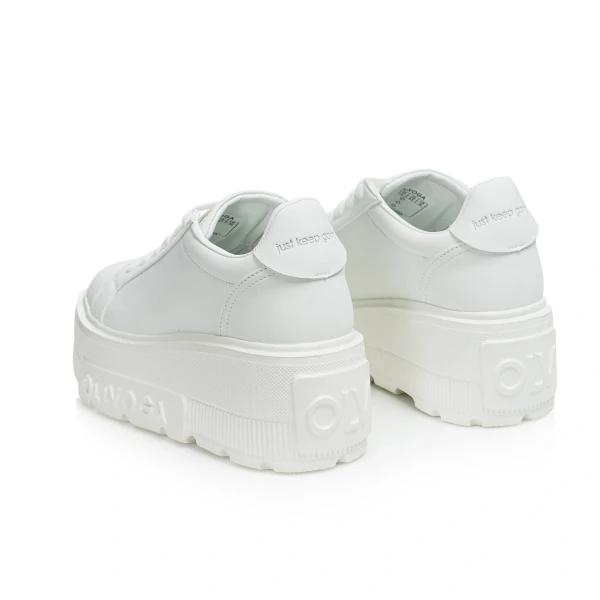 Buty damskie sneakersy OLAVOGA NEFRE 2026 białe - mawershop