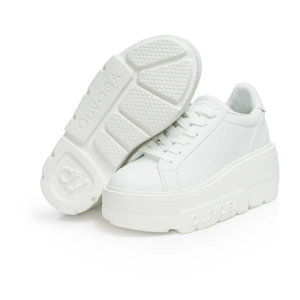 Buty damskie sneakersy OLAVOGA NEFRE 2026 białe - mawershop