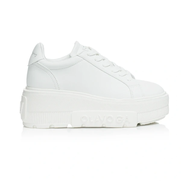 Buty damskie sneakersy OLAVOGA NEFRE 2026 białe - mawershop