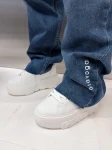 Spodnie damskie OLAVOGA CYNTE 2026 ciemny jeans - mawershop