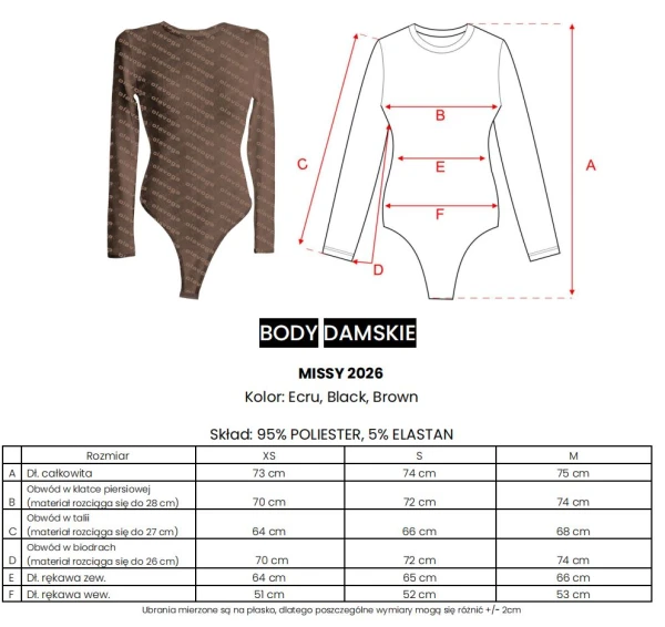 Body OLAVOGA MISSY 2026 - mawershop
