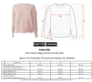 Sweter damski OLAVOGA FONSI 2026 pudrowy róż - mawershop