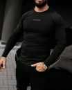 Bluzka męska longsleeve OLAVOGA CLEAR 2026 czarny - mawershop